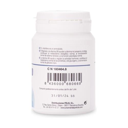 Tryptophan mit Magnesium und Vitamin B6 Ana María LaJusticia, 60 Tabletten