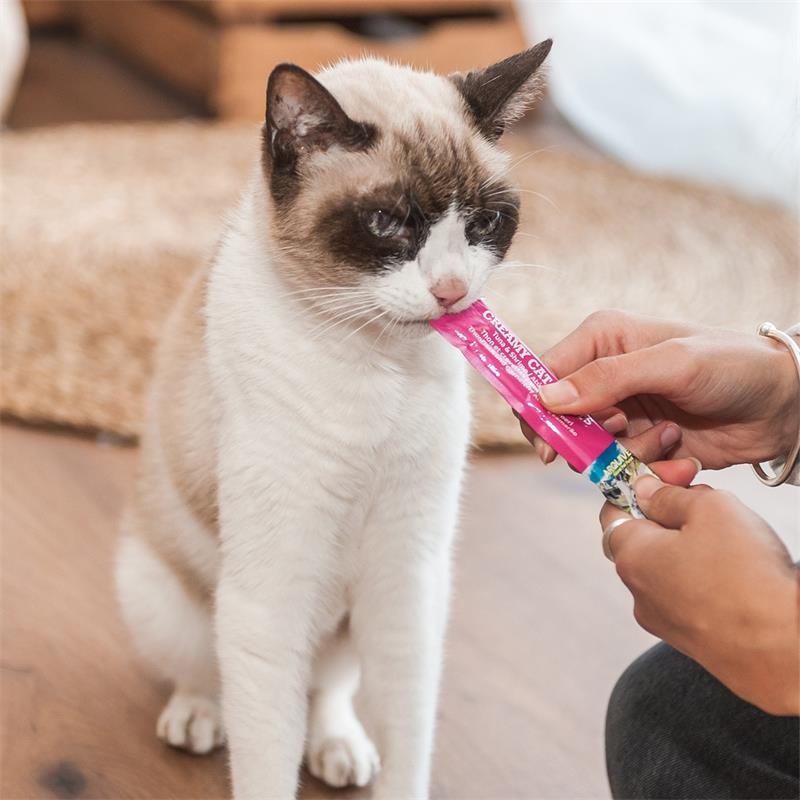Creamy Cat Treats Creamy Tuna and Cod Snack Arquivet 5x14 g