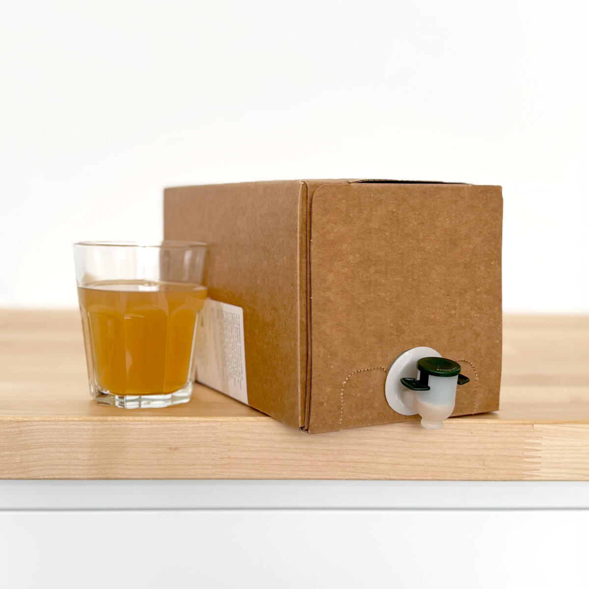 Jus de pomme 100 % pur jus Eco Bag in Box Planeta Huerto 3 L