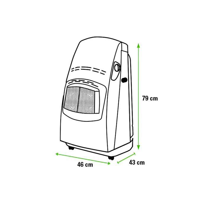 Gasherd mit blauer Flamme ohne Thermostat – VBF 4,2 kW DeLonghi (überholt)