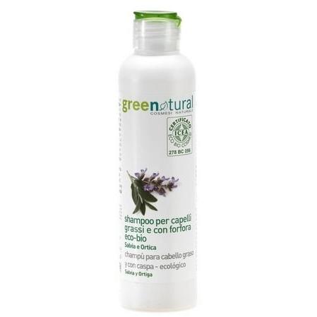 Shampoo for oily hair and dandruff with sage and nettle Greenatural 250 ml