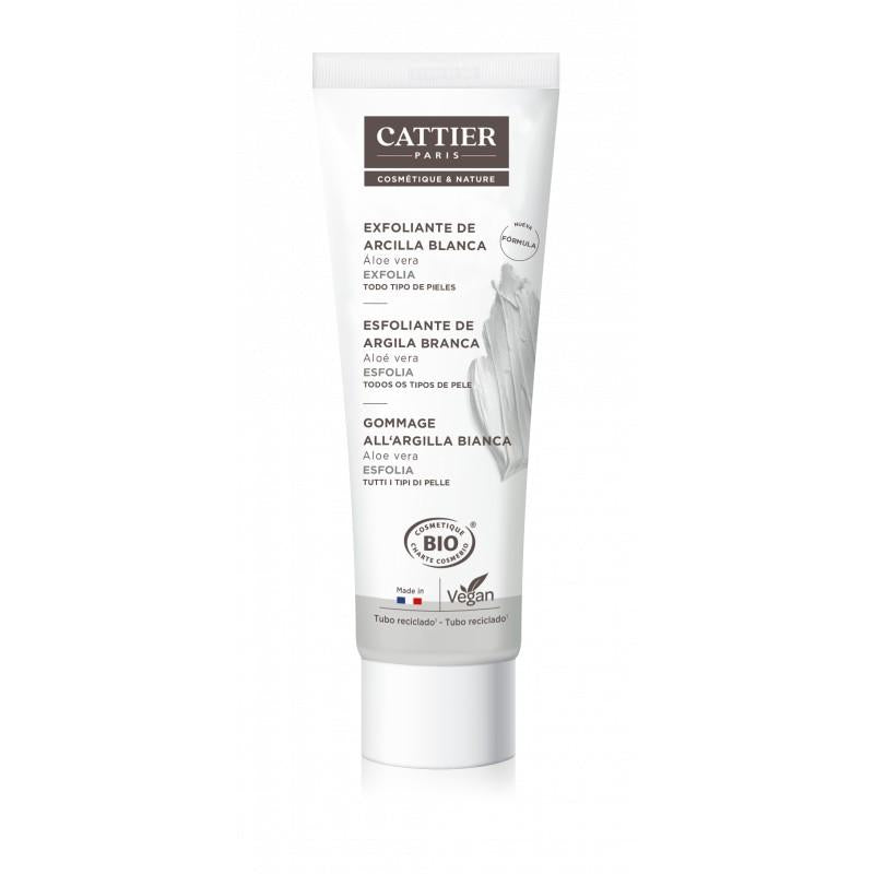 Exfolierande vit lera Cattier 100 ml