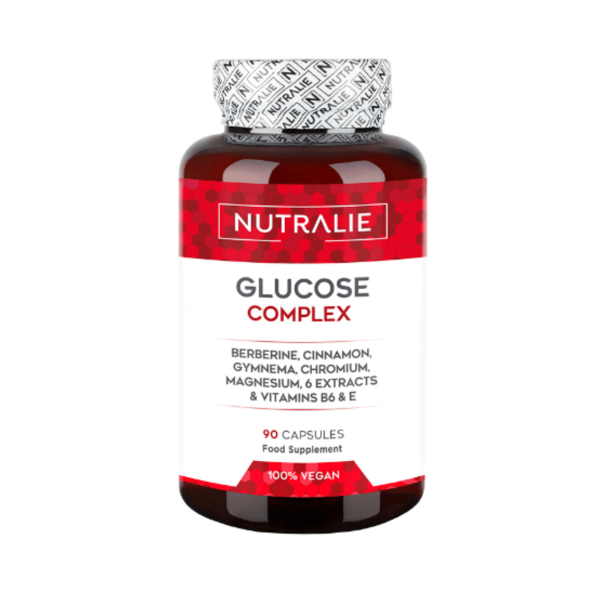 Glucosecomplex Berberine + Chroom + Kaneel Nutralie 90 capsules