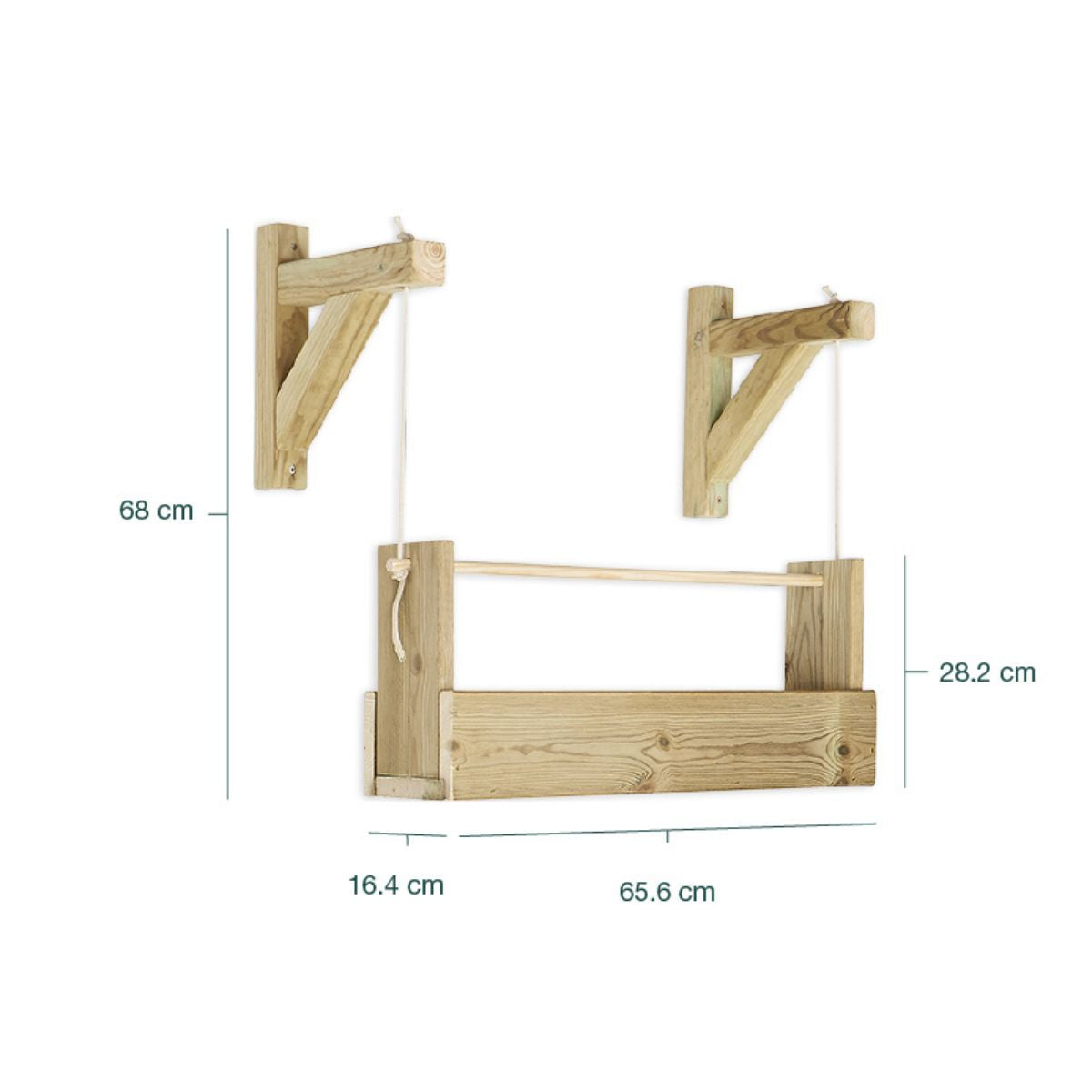 Jardinera vertical Big Woody 1 Bandeja Hortalia