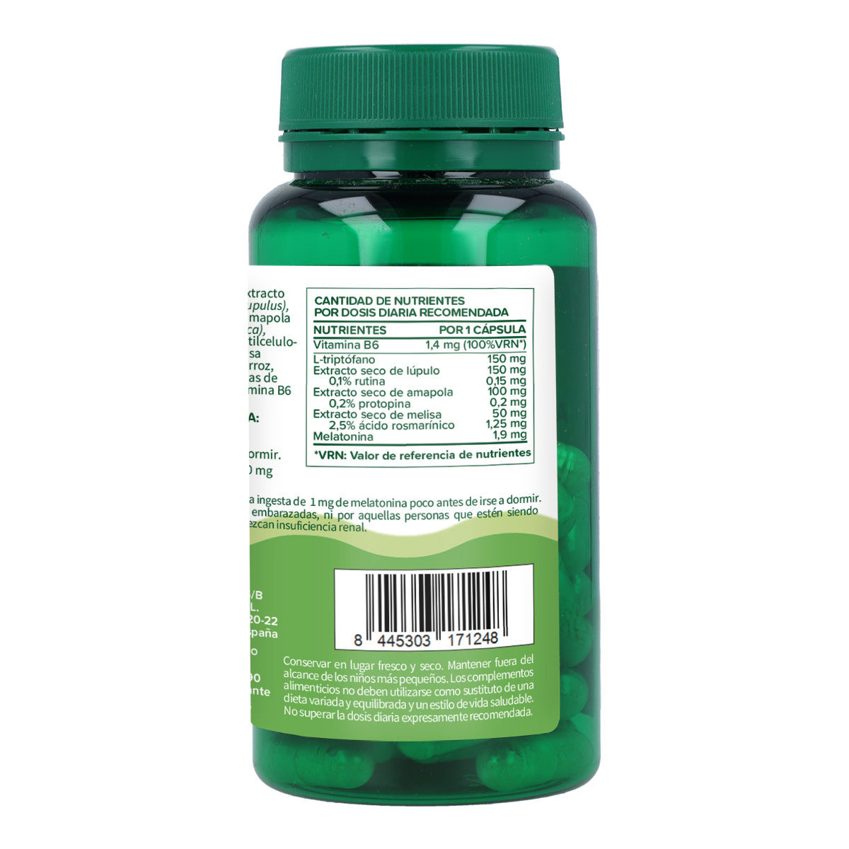 Melatonin complex Planeta Huerto 60 caps