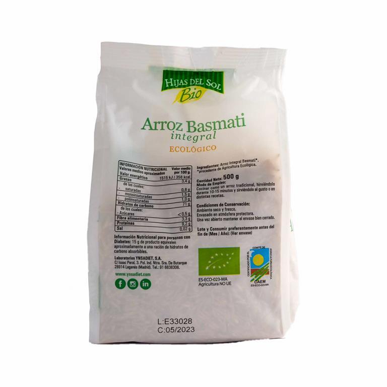 Ynsadiet Basmati-Vollkornreis 500 g
