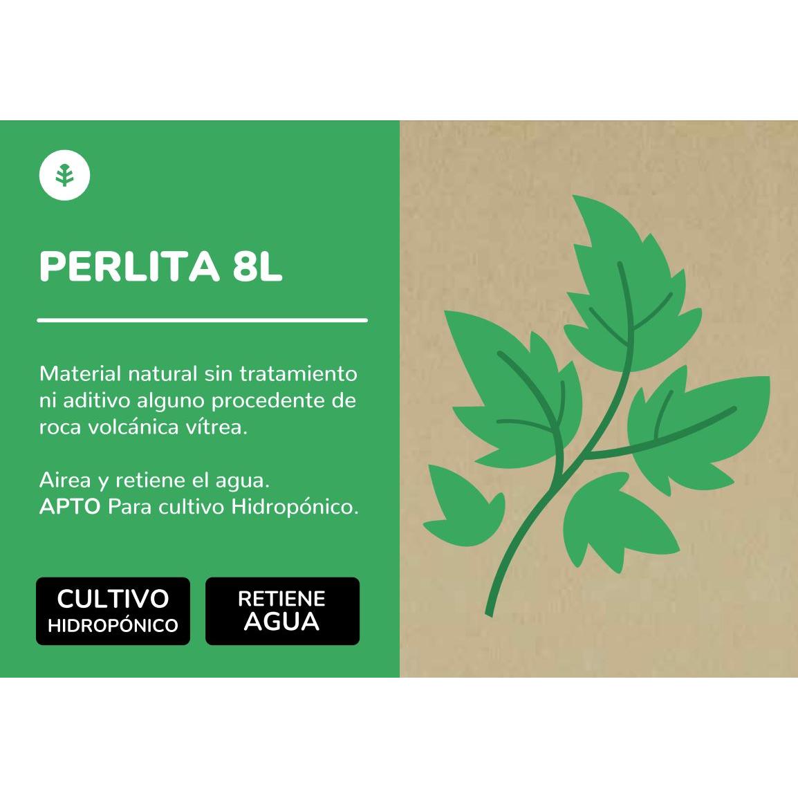 Perlite Planeta Huerto 8 Litres