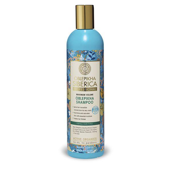 Shampoo für alle Haartypen Maximales Volumen Oblepikha 400 ml