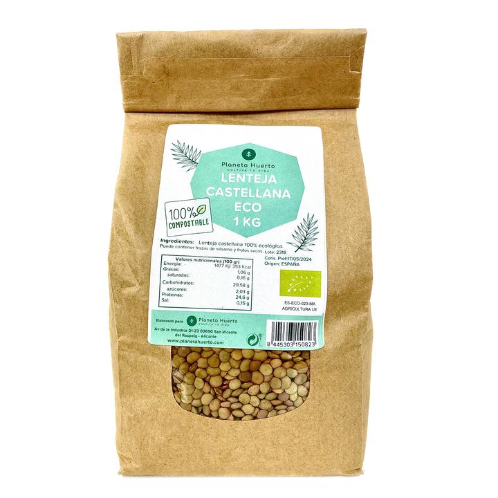 Lentilles de Castille ECO Planeta Huerto