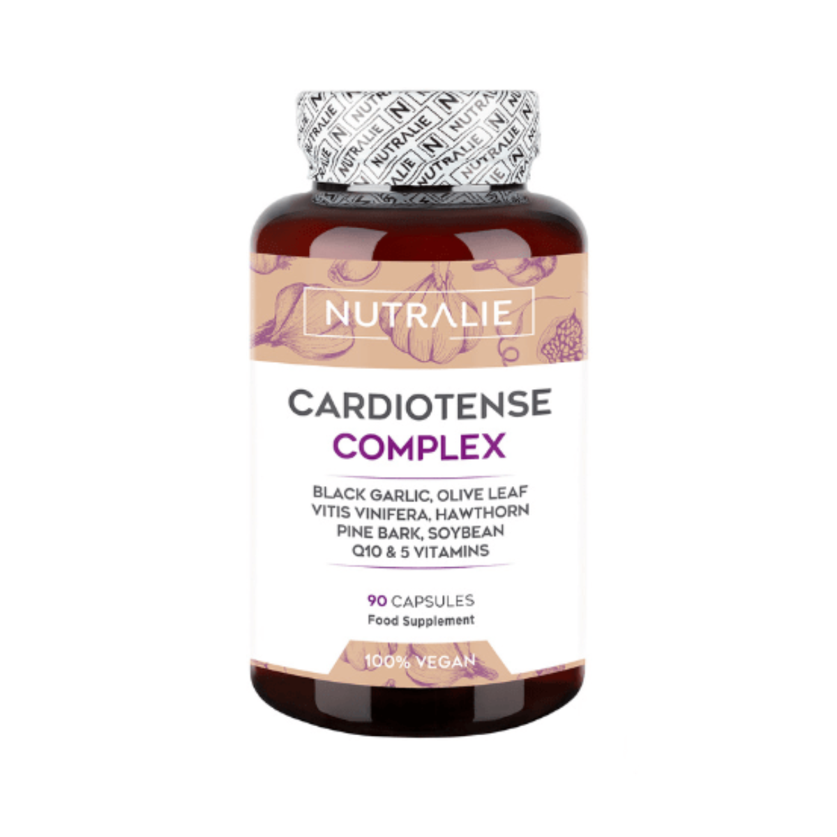 Cardiotense Complex 11250 mg med svart vitlök Nutralie 90 kapslar