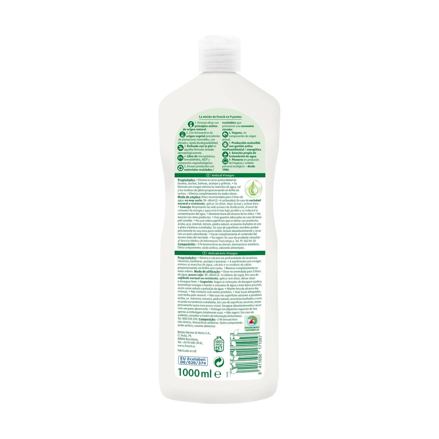 Eco Frosch antikalkazijn 1000 ml