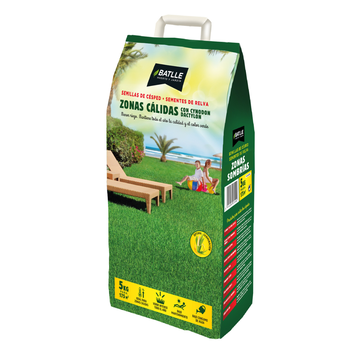 Graszaad voor warme gebieden met Cynodon dactylon 5 kg