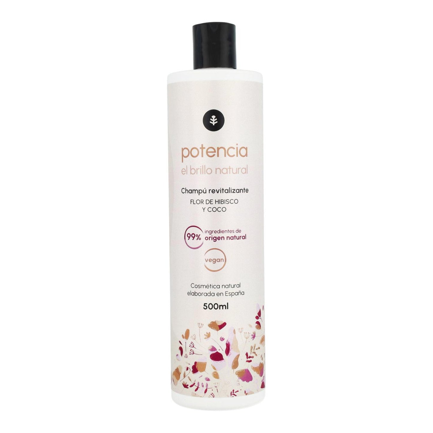 Szampon wzmacniający połysk z kwiatem hibiskusa i kokosem Planeta Huerto 500 ml
