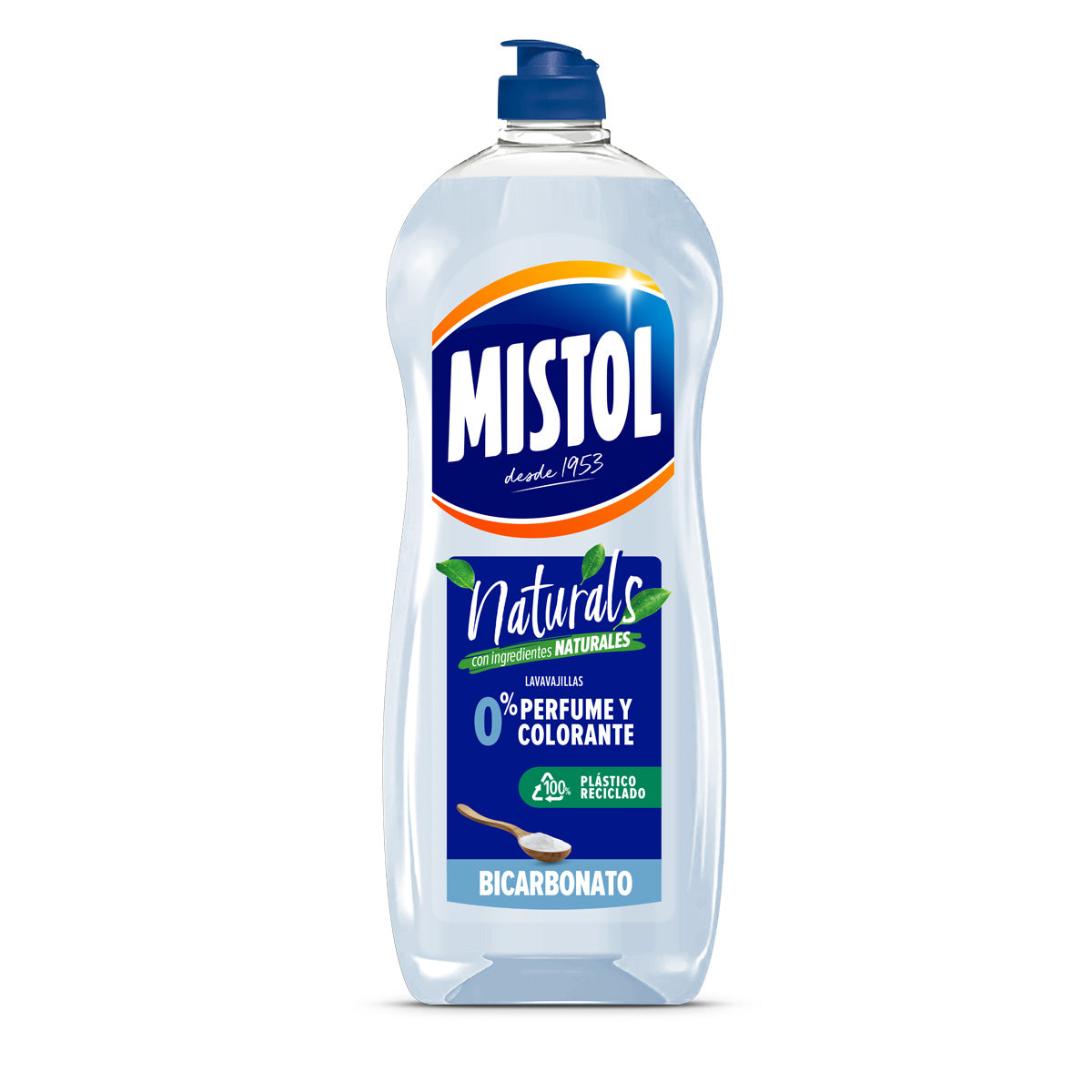 Mistol Naturals Konzentriertes Handgeschirrspülmittel mit Natron, 650 ml