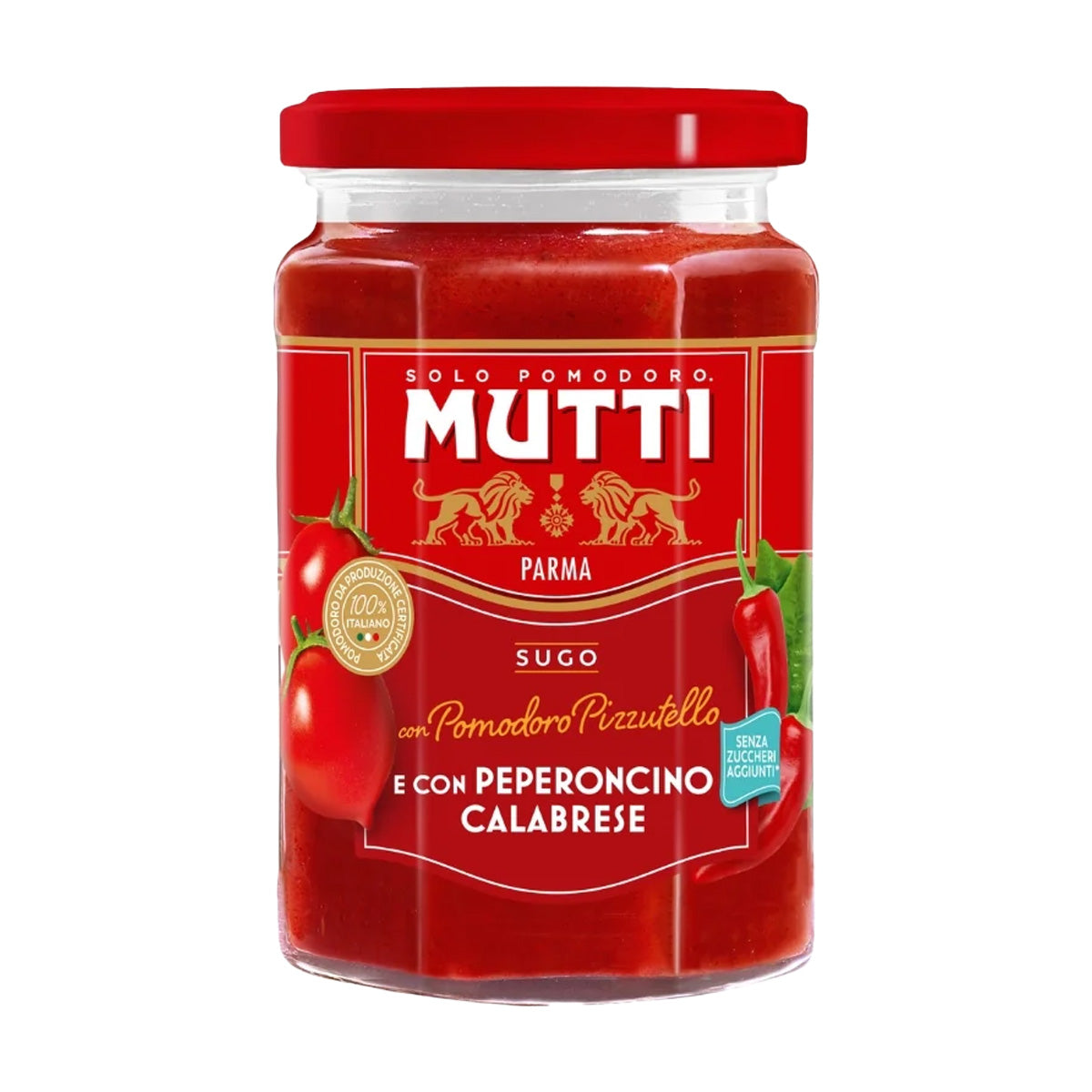 Sugo Pomodoro Pizzutello mit Peperoncino Calabrese Mutti 280g