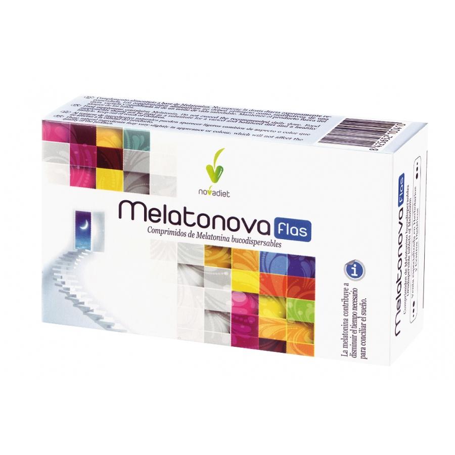 flash Melatonova melatonina 1,9 mg Novadiet, 30 compresse orosolubili
