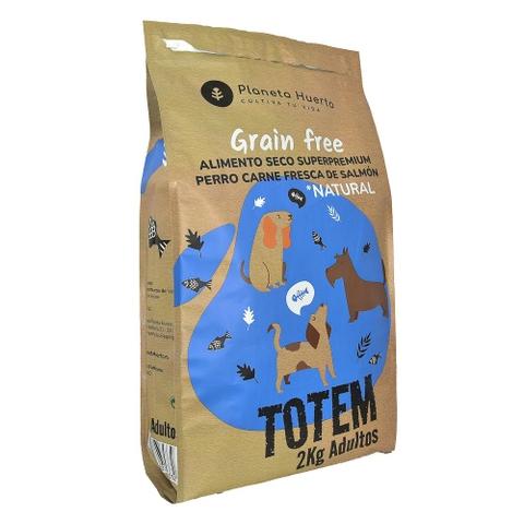 Natürliches getreidefreies Superpremium-Lachsfutter 2 kg Planeta Huerto