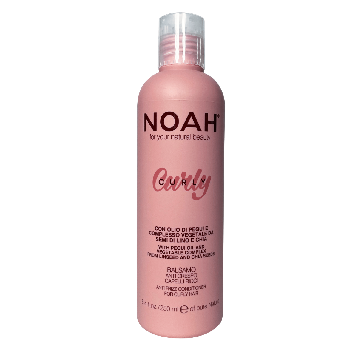 Noah Anti-Frizz Conditioner for Curly Hair, 250 ml