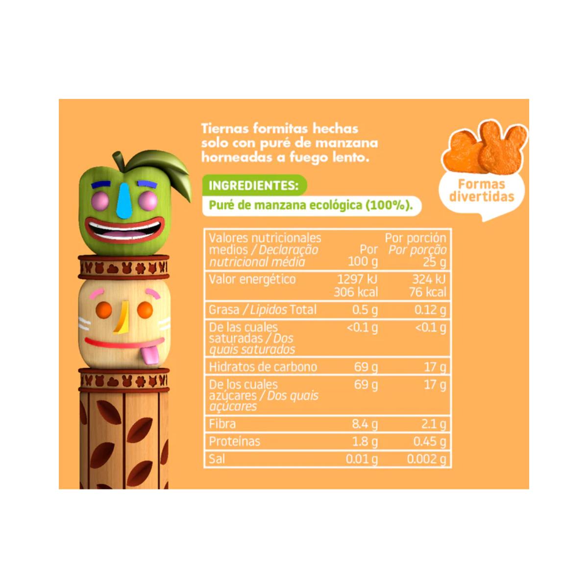 Pakket Mix Snacks Triboo fruit ECO Smileat 5 stuks 25 g