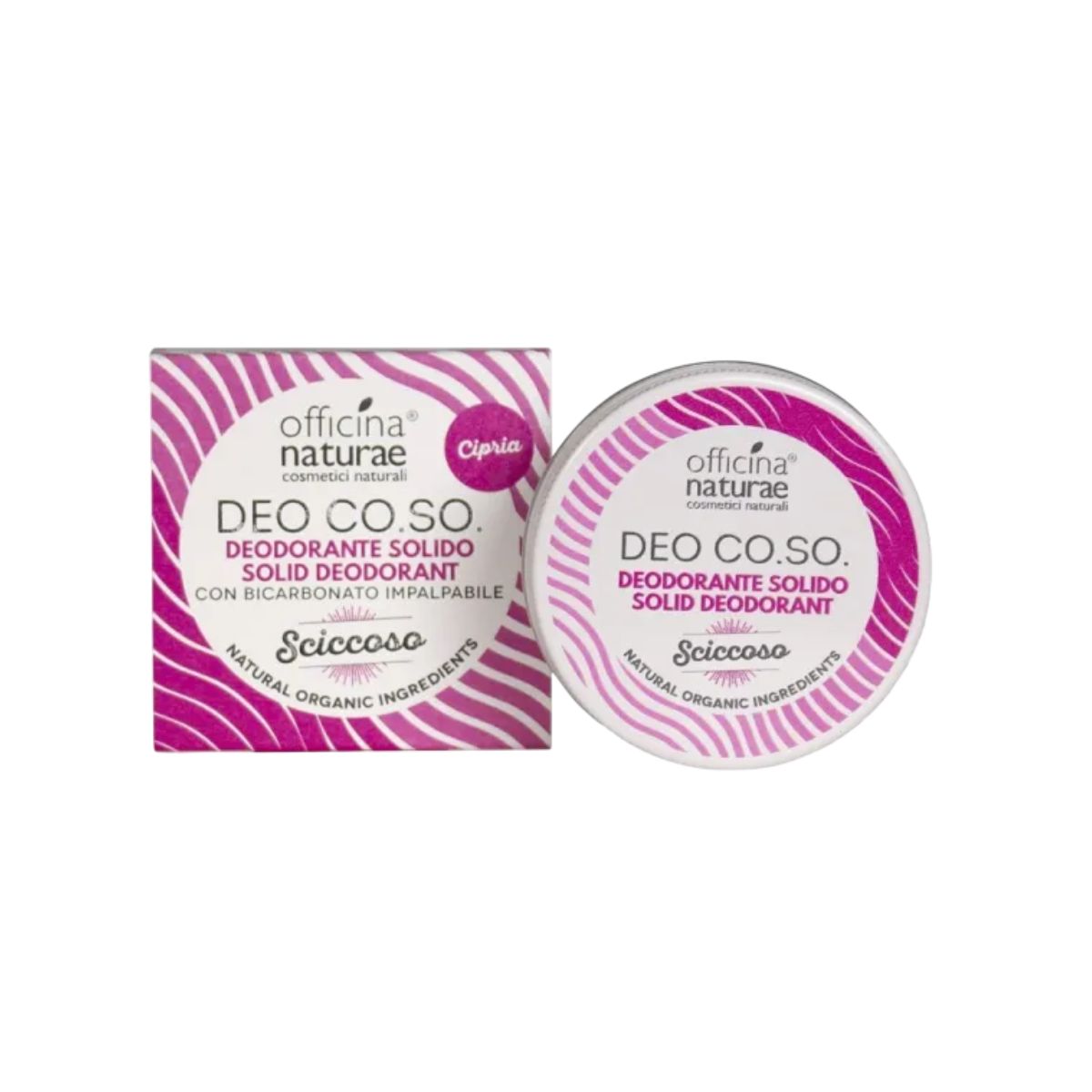 Deodorante solido Chiccoso CO.SO. 50 ml Vegan Ecologico Officina Naturae