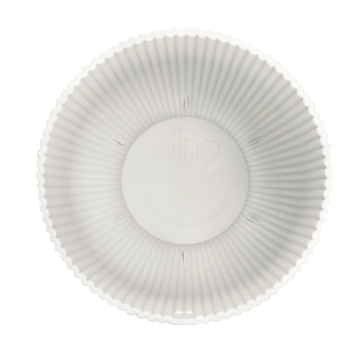 Vaso da fiori vibes fold coupe silky white Elho 14 cm