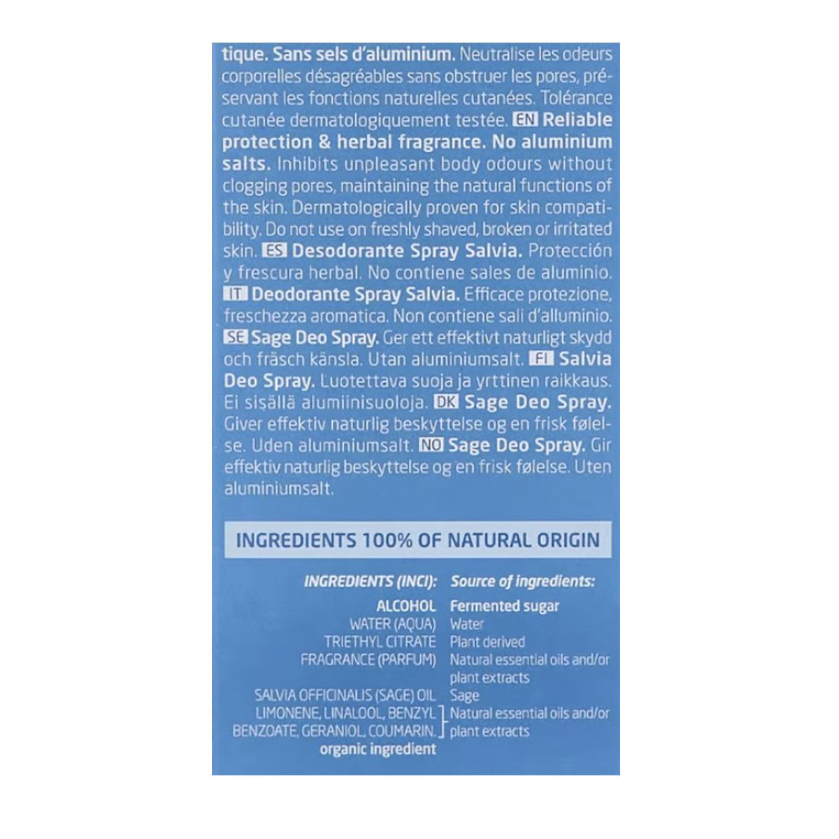 Salie deodorant Weleda 100 ml