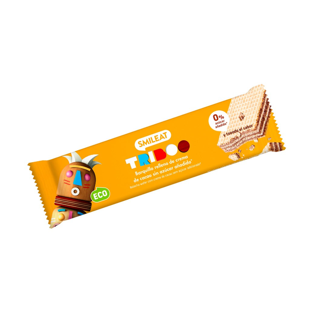 Pack of 20 ECO Smileat filled wafer bars, 30 g