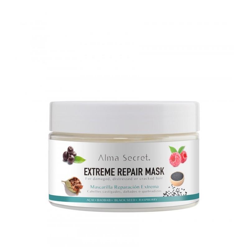 Mascarilla Extreme Repair (Cabellos Castigados, Dañados o Quebradizos) Alma Secret 250 ml