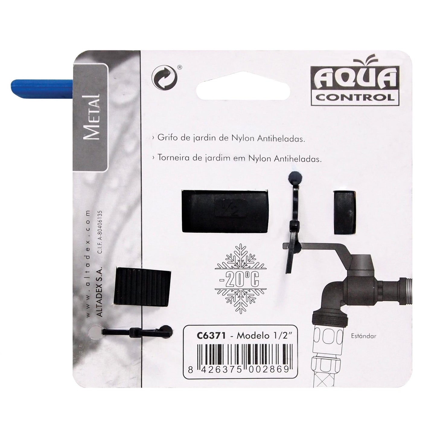 Vorstbestendige tuinkraan Aqua Control 1/2"