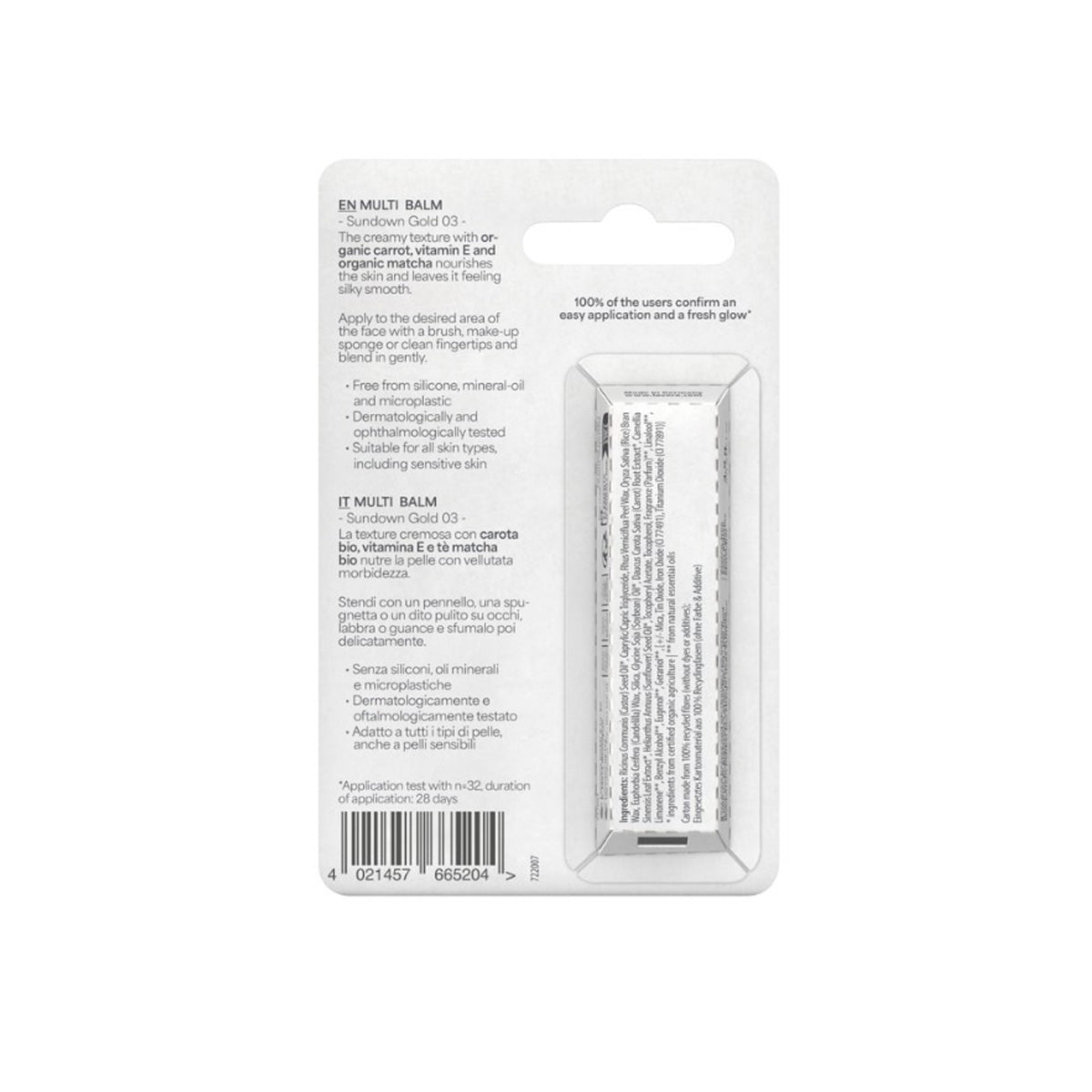 Mehrzweckbalsam Blister 03 Sundown Gold Lavera LAVERA, 4,9 g