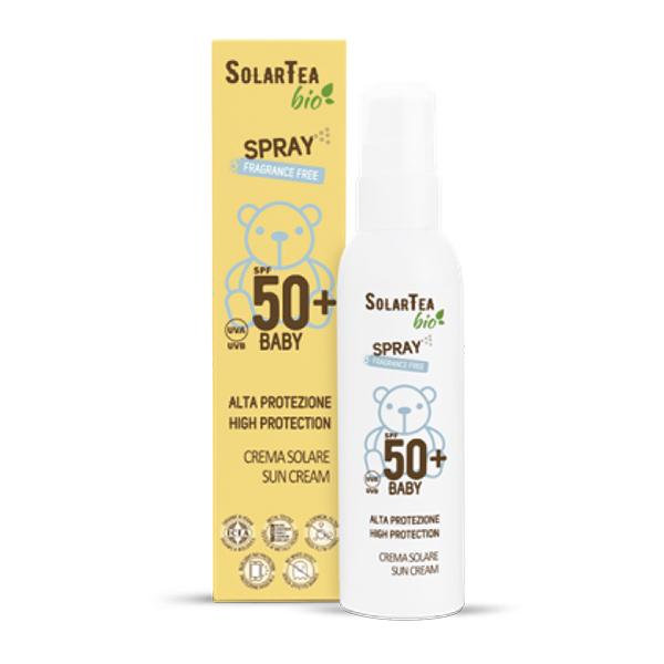 Spray solare ad alta protezione per bambini Spf50+ Bema 100 ml