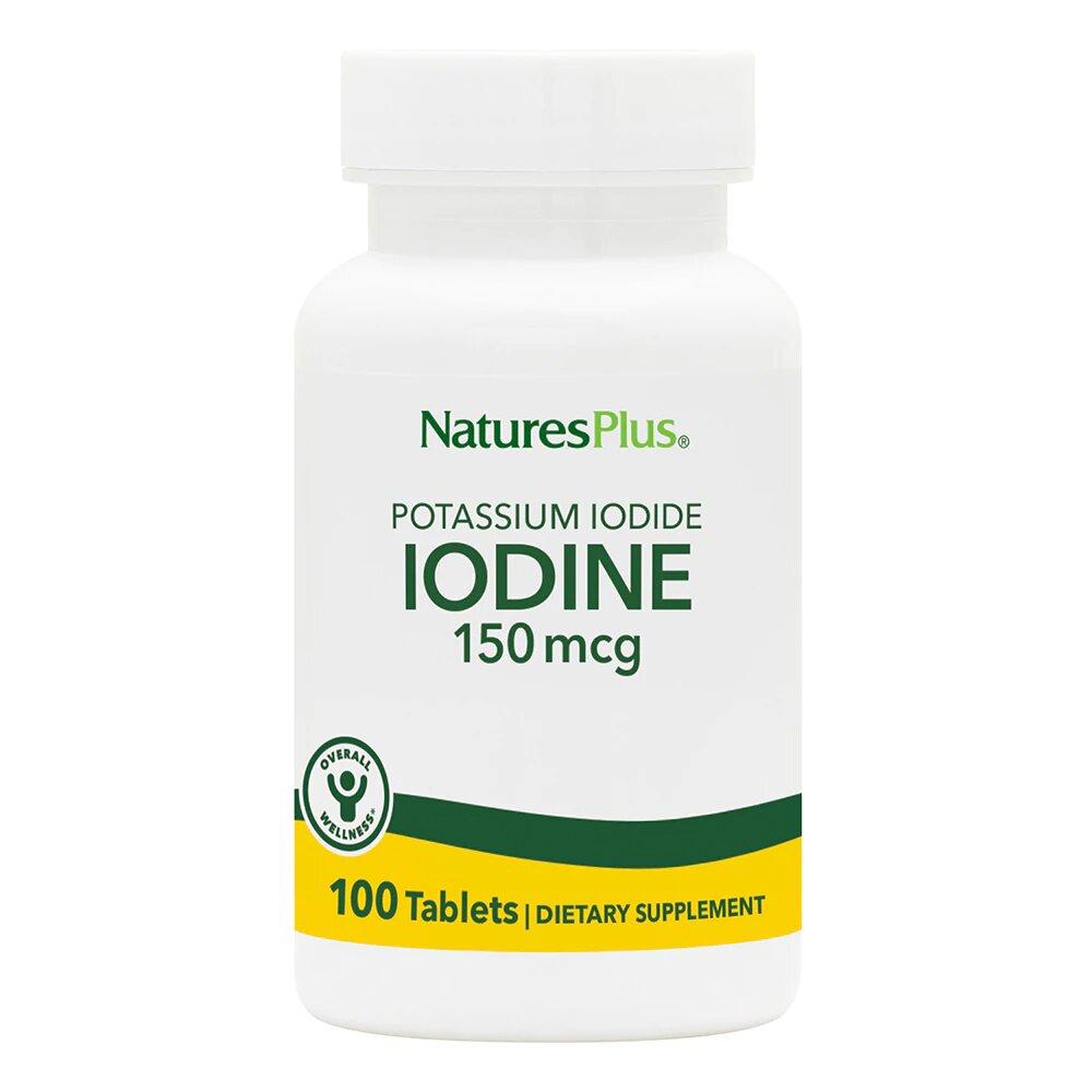 Kelp Icelandic Natural Iodine 150 Mcg 100 tabletek Nature's Plus