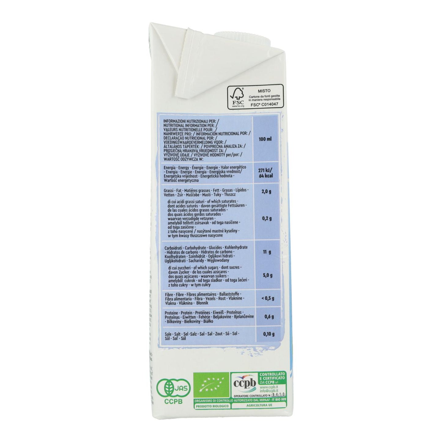 Reis- und Mandelgetränk Vitariz 1 l