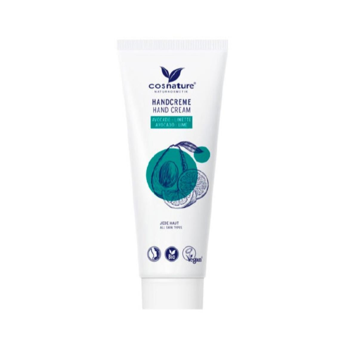 Krem do rąk z awokado i limonką BIO Cosnature 75 ml