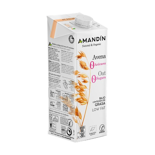 Bio Amandin 0% sugar oat drink 1 L