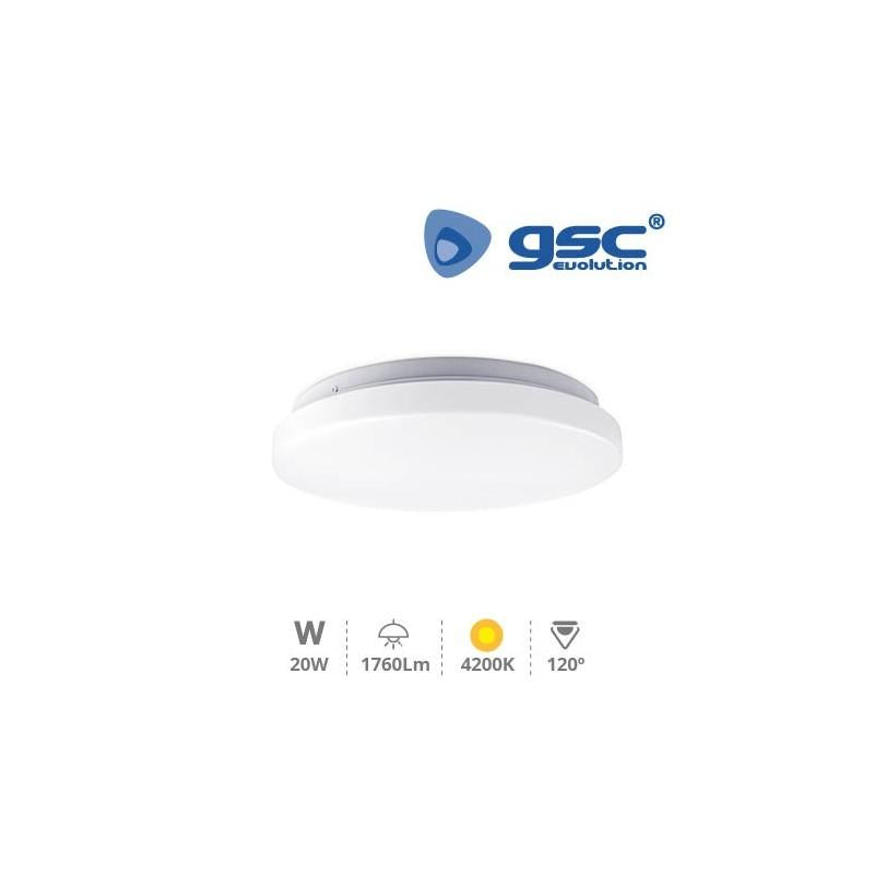 Ronde LED-plafondlamp Mond GSC 20W 4200K