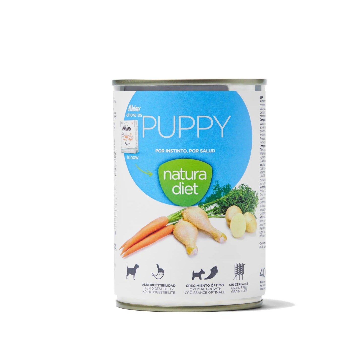Natura Diet Dog Puppy Nourriture humide pour chiens 400 g