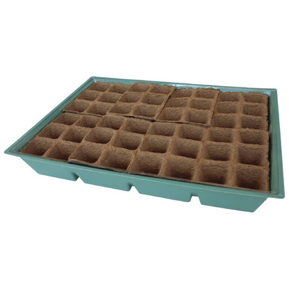 Planeta Huerto L greenhouse seed tray with lid, 8 trays