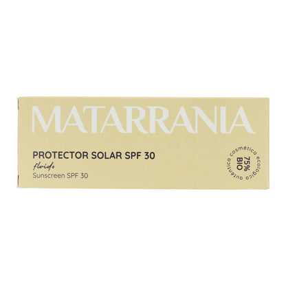 Crema solare fluida SPF 30 BIO Matarrania 100 ml