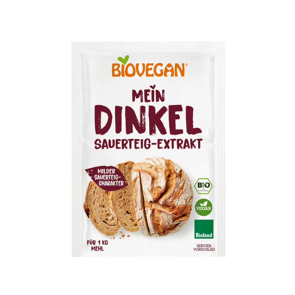 Bio-Dinkel-Sauerteig Biovegan 30 g Beutel