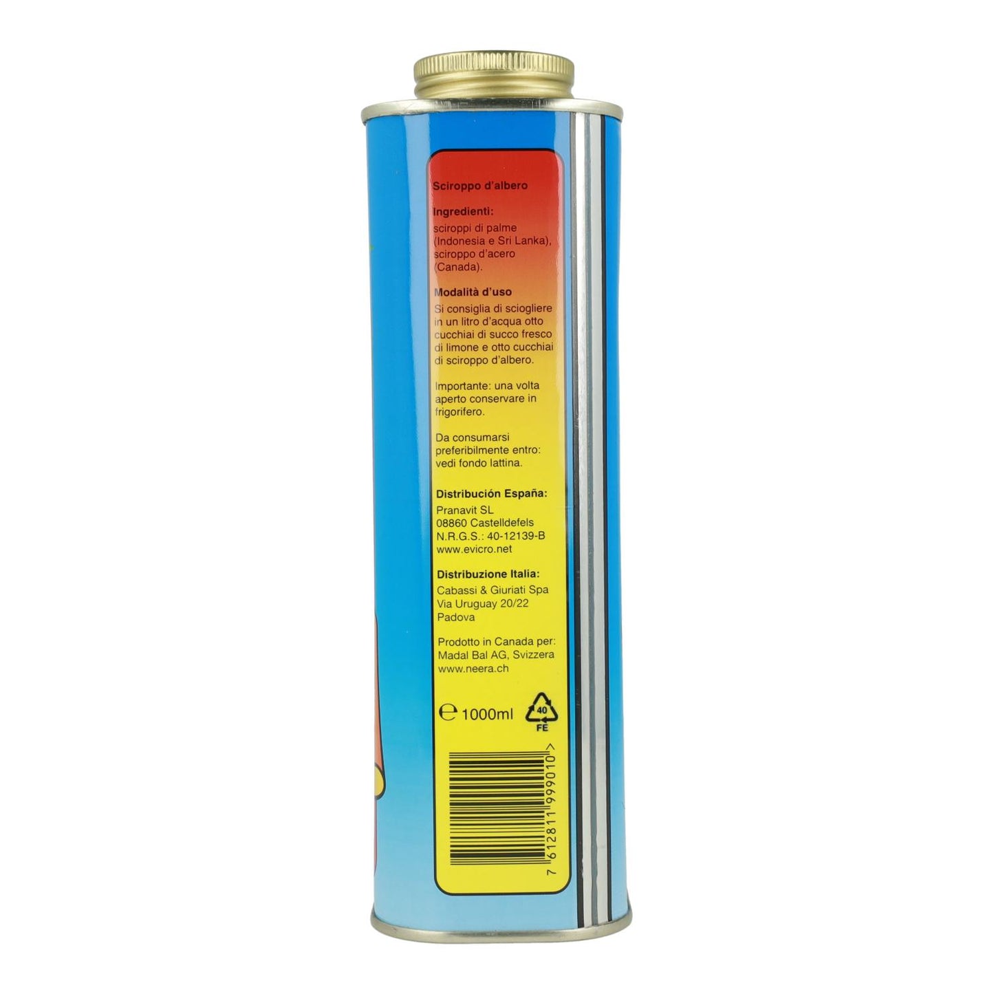 Sirop dépuratif à la sève Madal Bal, 1 litre