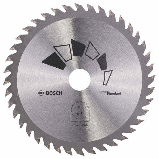 Bosch standard disc for circular saw 140 x 20/12.7 mm 40 teeth