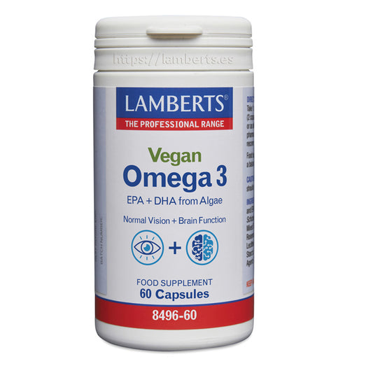Vegan Omega 3 – 60 capsules, Lamberts