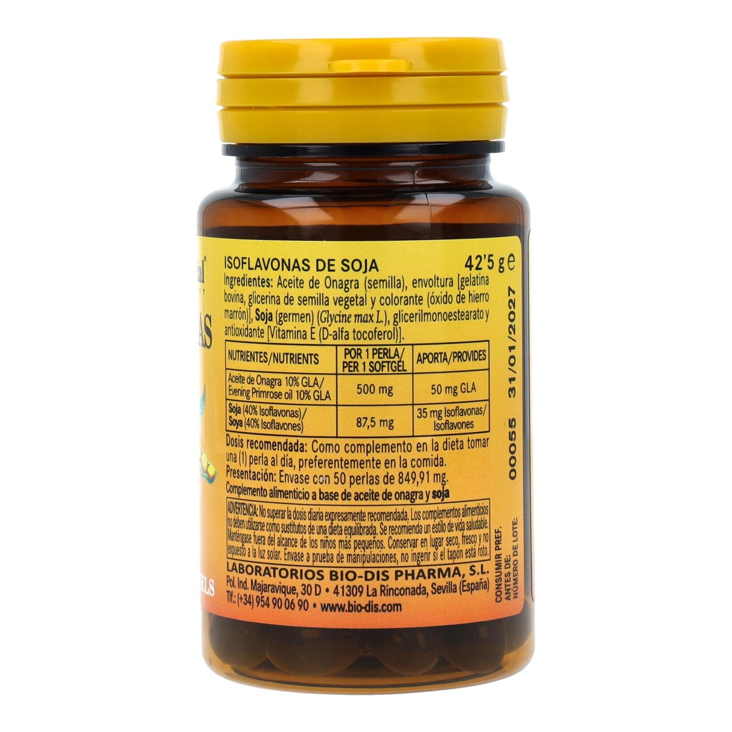 Soja-Isoflavone 610 mg Nature Essential 50 Kapseln