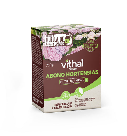 Eco Nitrosphere+ meststof voor hortensia's 750 g Vithal Garden