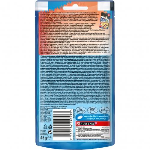 FELIX Crispies Lachs und Forelle 45 g