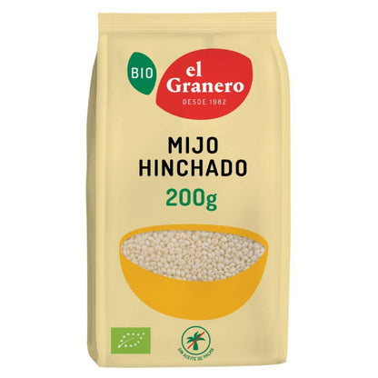 Pack 2x Millet soufflé bio El Granero 200 g