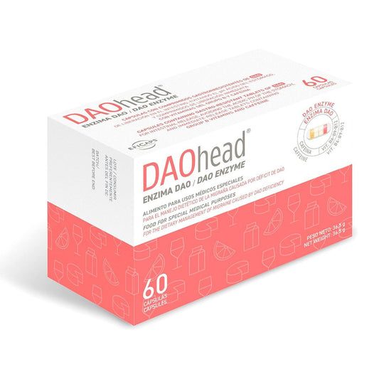 DAOhead® 60 capsules with gastro-resistant tablets