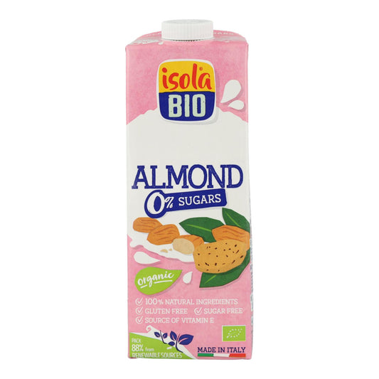 Bevanda alle mandorle senza zucchero Bio Isola Bio 1 L
