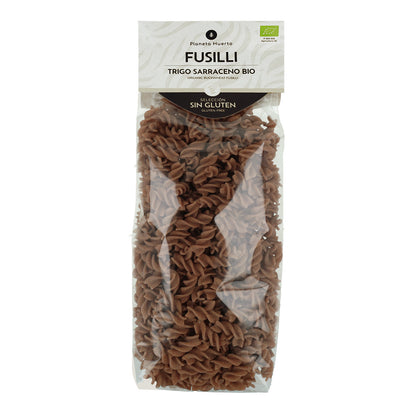 Glutenfria ekologiska spiraler av bovete Planeta Huerto 500 g